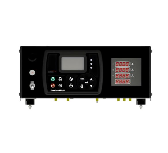 MurphyLink MGC1000 manual/auto start genset panel with MPC-10 controller interface