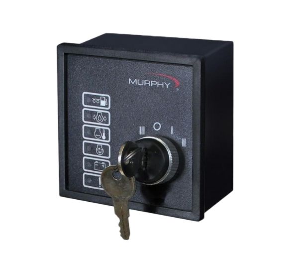 Keystart engine control module for generators and industrial engines