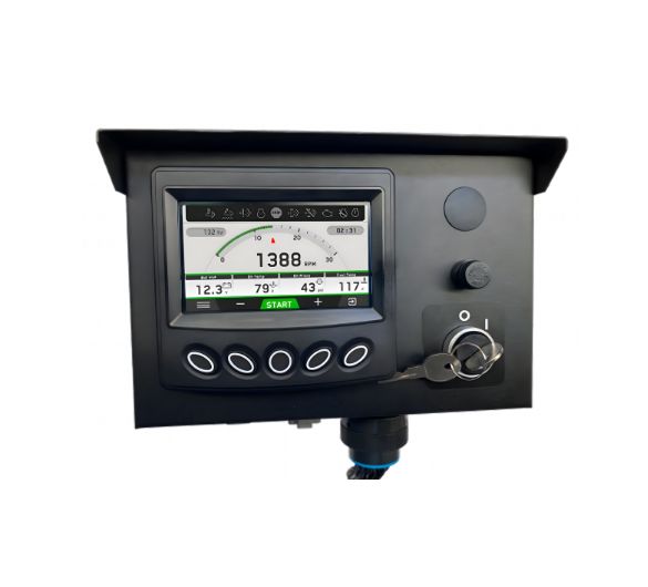 MLC485 panel with integrated engine display and control interface