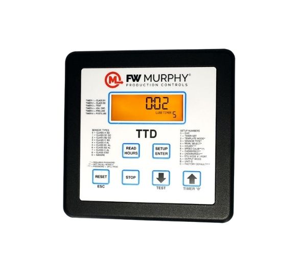 TTD Series configurable fault annunciator for engine monitoring and shutdown protection